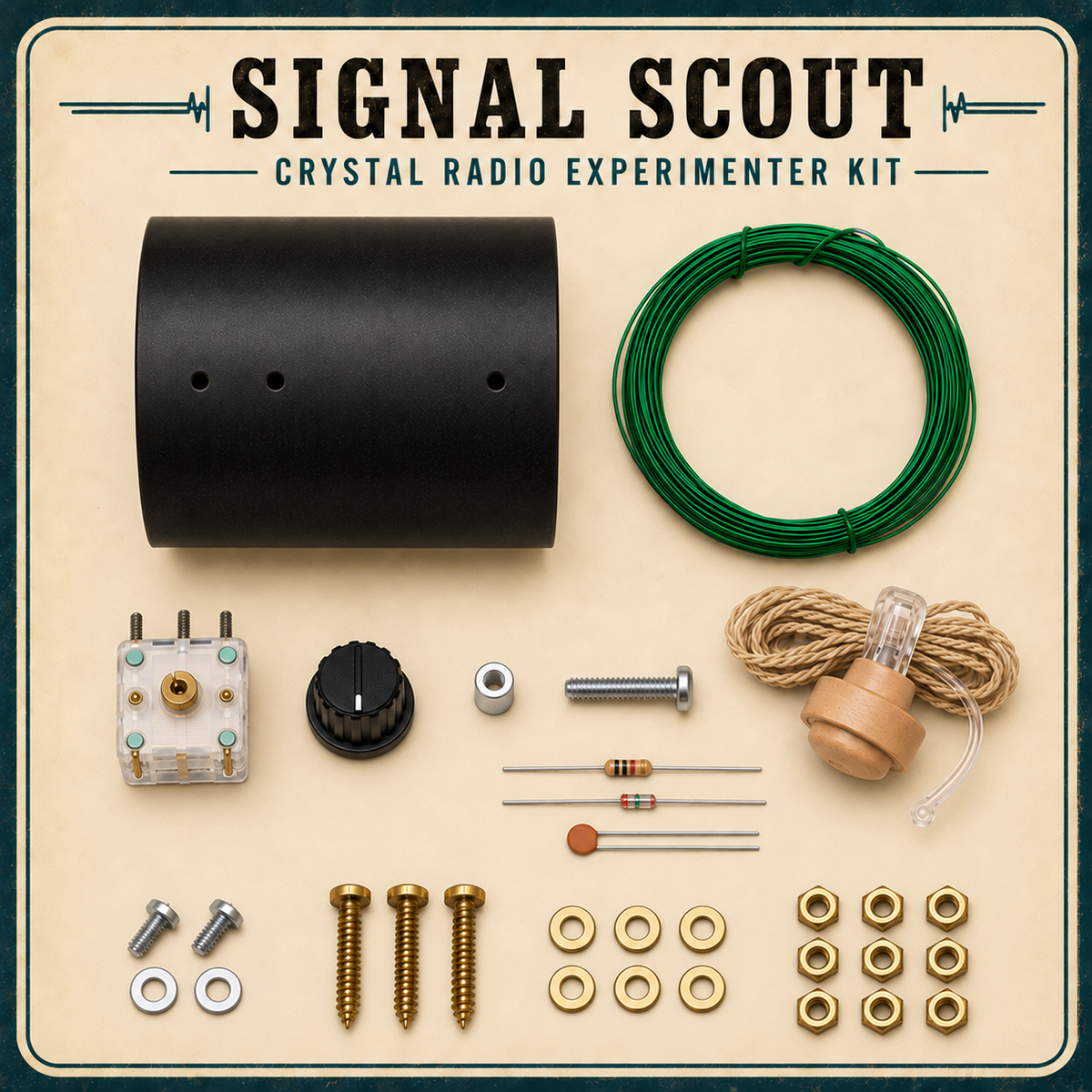 Signal Scout – Crystal Radio Experimenter Kit