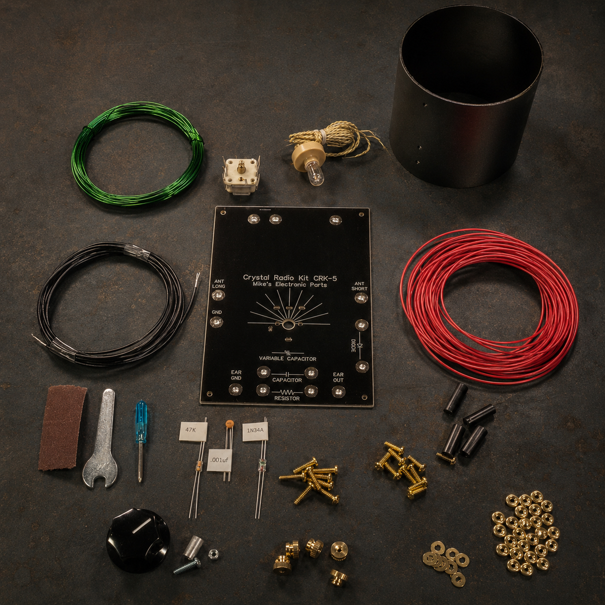 The Airwave — Solderless Crystal Radio Kit