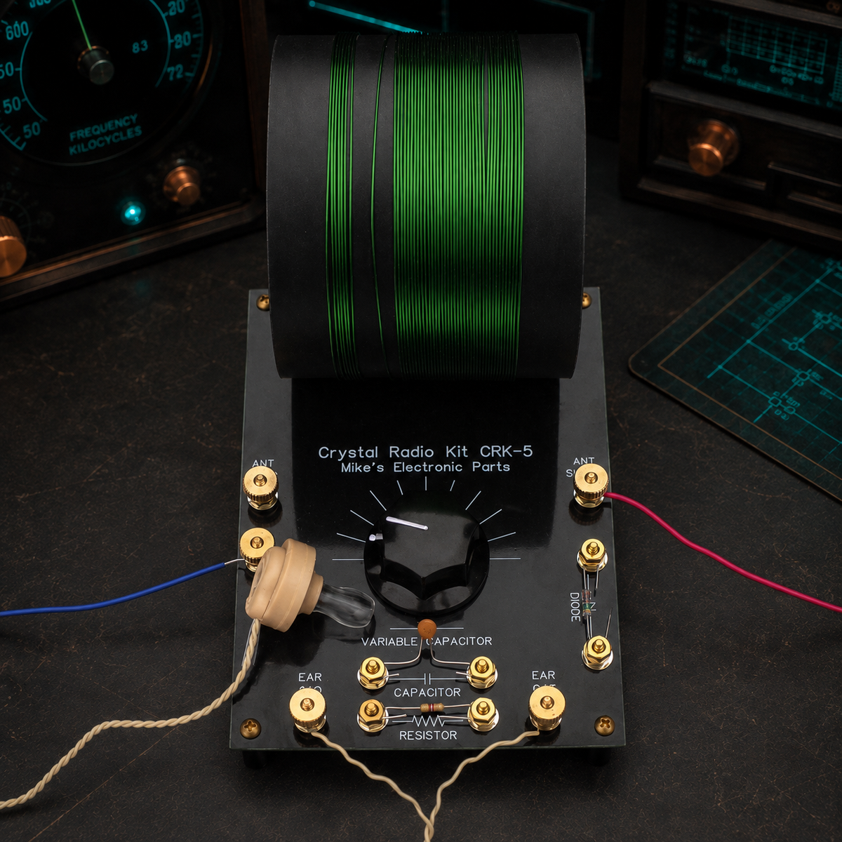 The Airwave — Solderless Crystal Radio Kit