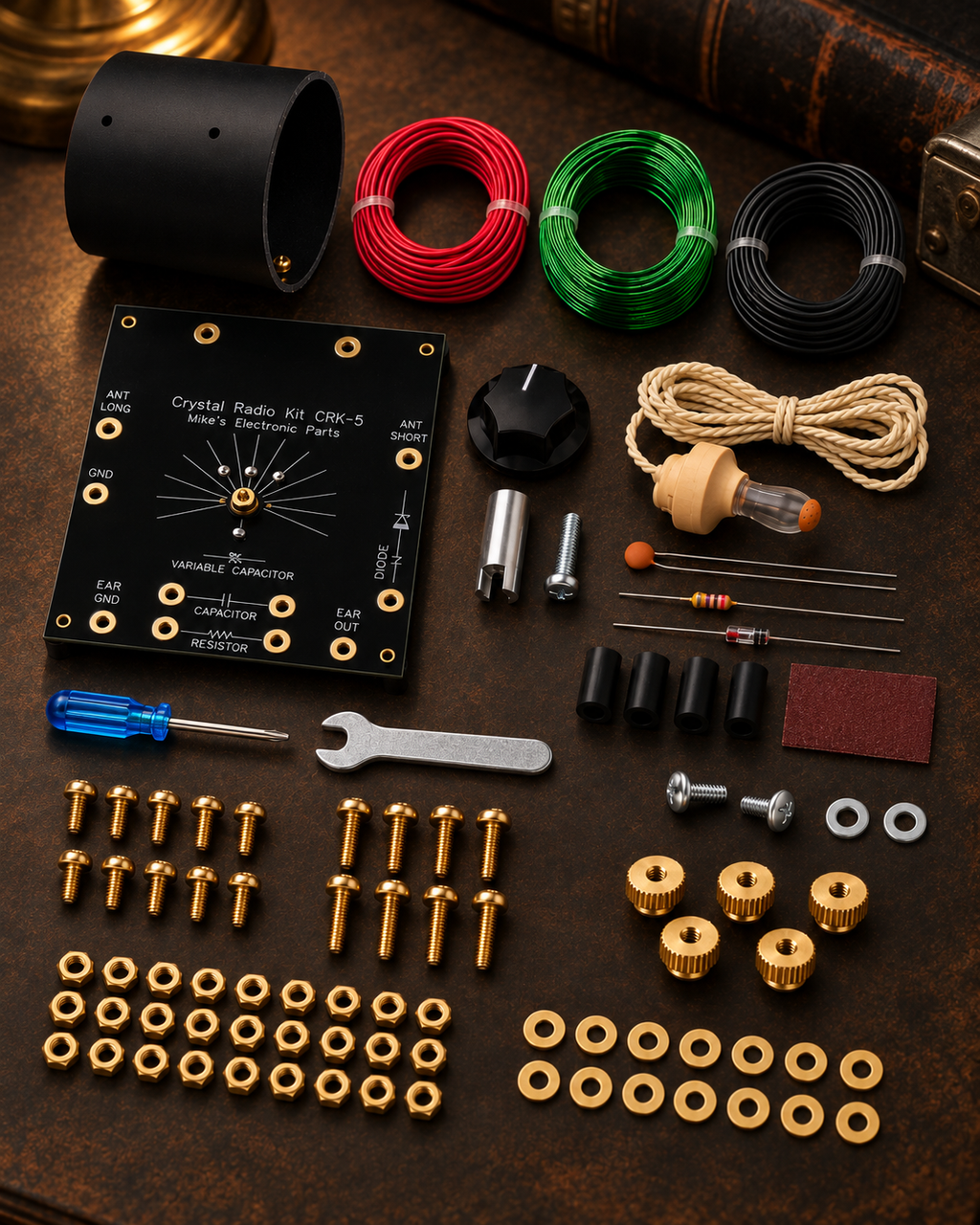 The Airwave — Solderless Crystal Radio Kit