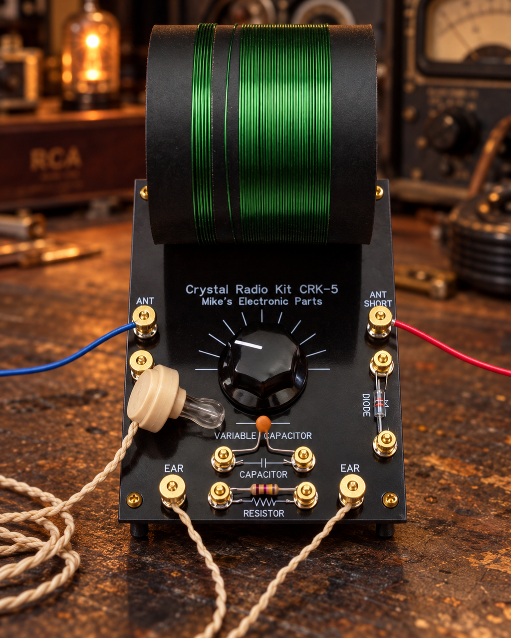 The Airwave — Solderless Crystal Radio Kit