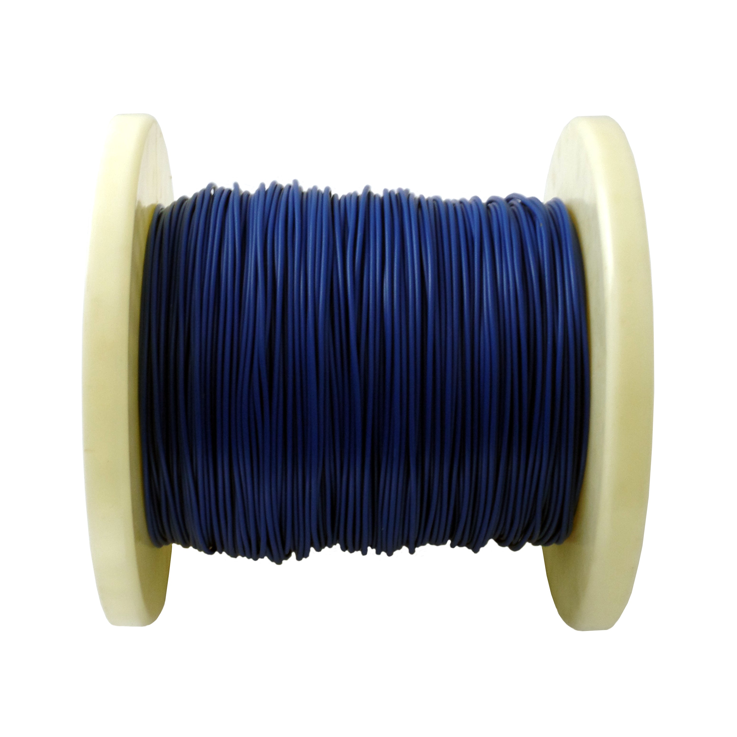 24 AWG PVC Covered Hook Up Wire Blue