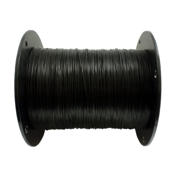 22 AWG PVC Covered Stranded Hook Up Wire Black