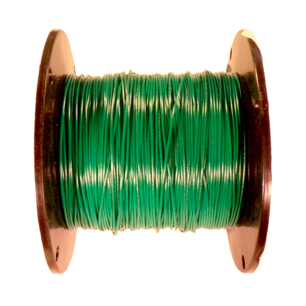 22 AWG PVC Covered Stranded Hook Up Wire Green