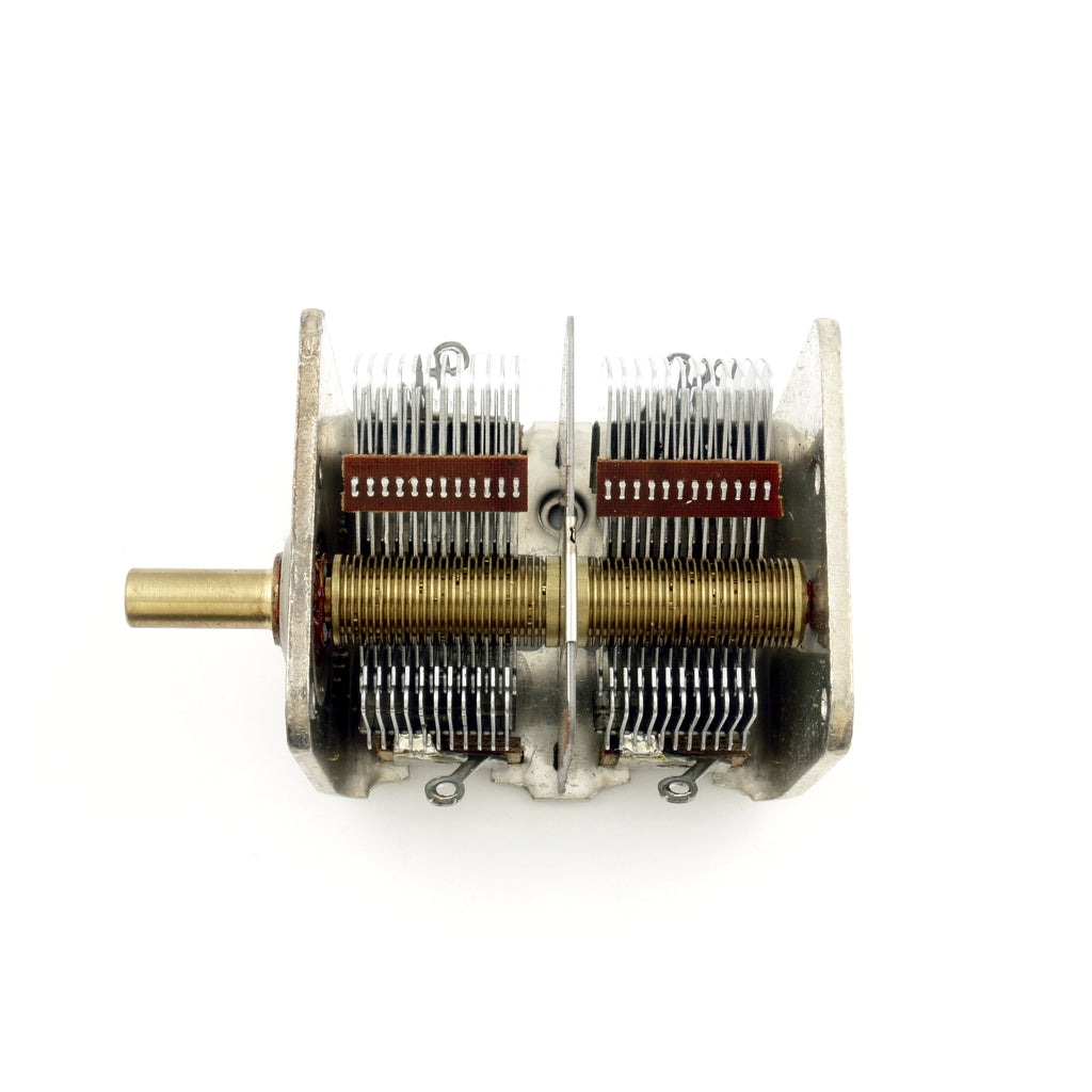 Dual Gang 365pf Air Variable Capacitor (Factory Defects No Refunds)